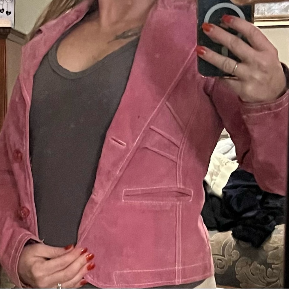 Never Worn Suede Jacket - image 7